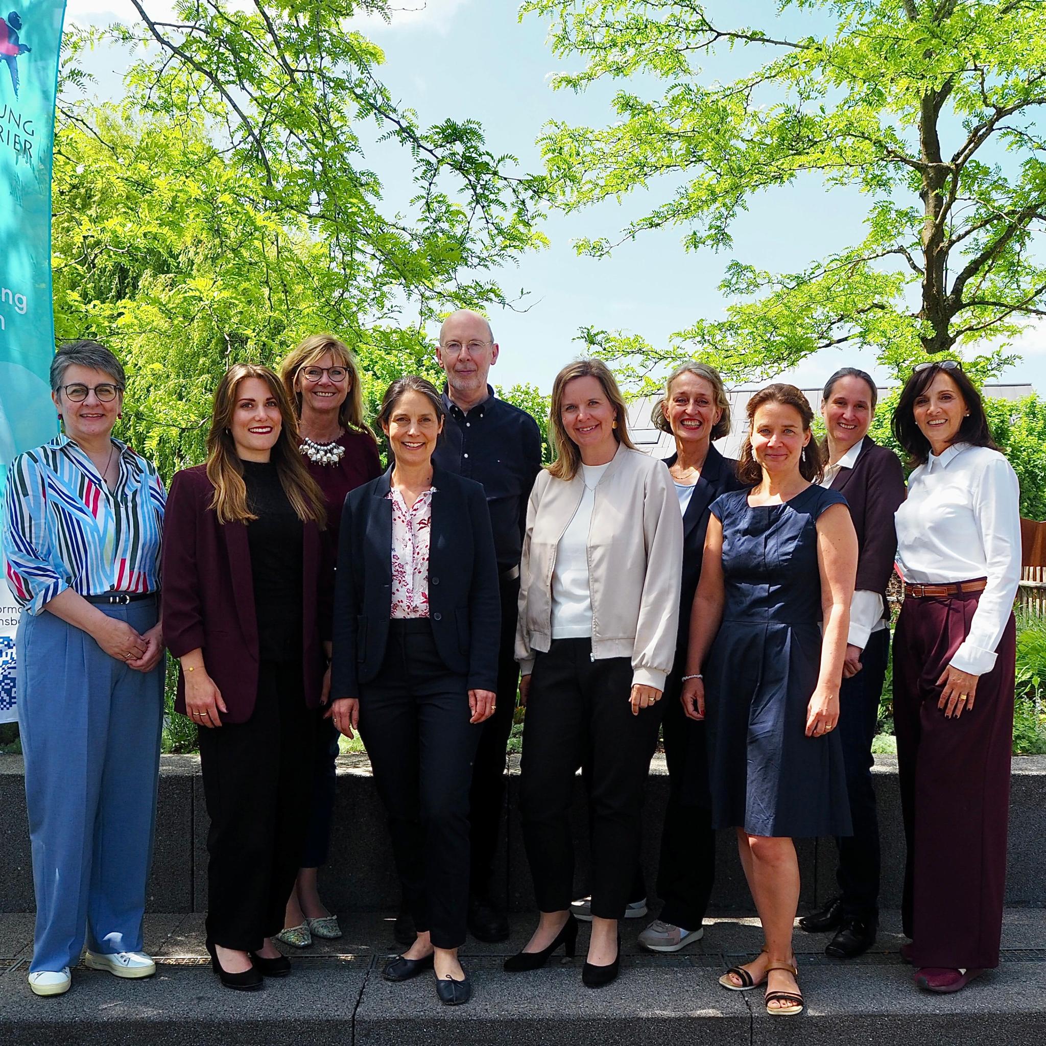 Das freundliche Team der Lebensberatung Bitburg anlässlich der Jubiläumsfeier